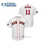 Maglia Baseball Uomo Boston Red Sox Rafael Devers 2019 Gold Program Cool Base Bianco