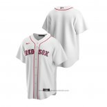 Maglia Baseball Uomo Boston Red Sox Replica Home Bianco