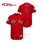 Maglia Baseball Uomo Boston Red Sox Sandy Leon 2019 Allenamento Primaverile Flex Base Rosso