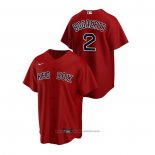 Maglia Baseball Uomo Boston Red Sox Xander Bogaerts Replica Alternato Rosso