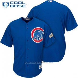 Maglia Baseball Uomo Chicago Cubs 2017 Postseason Cool Base