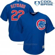 Maglia Baseball Uomo Chicago Cubs 22 Jason Heyward Autentico Collection Cool Base