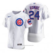 Maglia Baseball Uomo Chicago Cubs Andrew Romine Autentico Home Bianco