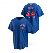 Maglia Baseball Uomo Chicago Cubs Anthony Rizzo Replica Alternato Blu