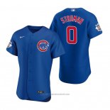 Maglia Baseball Uomo Chicago Cubs Marcus Stroman Autentico Alternato Blu