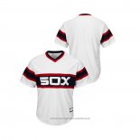 Maglia Baseball Uomo Chicago White Sox Cooperstown Collection Big & Tall Bianco