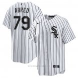 Maglia Baseball Uomo Chicago White Sox Jose Abreu Primera Replica Bianco