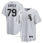 Maglia Baseball Uomo Chicago White Sox Jose Abreu Primera Replica Bianco