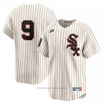 Maglia Baseball Uomo Chicago White Sox Minnie Minoso Throwback Cooperstown Limited Crema