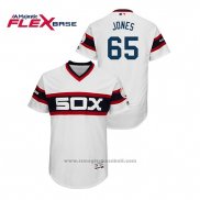 Maglia Baseball Uomo Chicago White Sox Nate Jones Flex Base Bianco