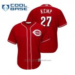 Maglia Baseball Uomo Cincinnati Reds Matt Kemp Cool Base Alternato Rosso