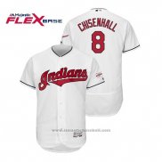 Maglia Baseball Uomo Cleveland Indians Lonnie Chisenhall 2019 All Star Patch Flex Base Bianco