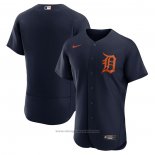 Maglia Baseball Uomo Detroit Tigers Alternato Autentico Arancione Blu