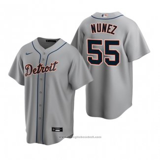 Maglia Baseball Uomo Detroit Tigers Renato Nunez Replica Road Grigio