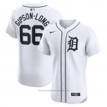 Maglia Baseball Uomo Detroit Tigers Sawyer Gipson-long Home Elite Bianco