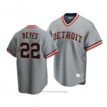 Maglia Baseball Uomo Detroit Tigers Victor Reyes Cooperstown Collection Road Grigio