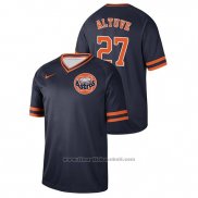 Maglia Baseball Uomo Houston Astros Jose Altuve Cooperstown Collection Legend Blu