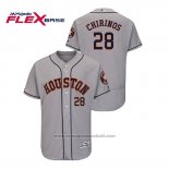 Maglia Baseball Uomo Houston Astros Robinson Chirinos Flex Base Grigio