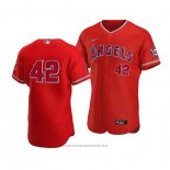 Maglia Baseball Uomo Los Angeles Angels Jackie Robinson Day Autentico Rosso