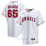 Maglia Baseball Uomo Los Angeles Angels Jose Quijada Home Replica Bianco