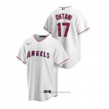 Maglia Baseball Uomo Los Angeles Angels Shohei Ohtani Replica Home Bianco