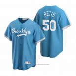 Maglia Baseball Uomo Los Angeles Dodgers Mookie Betts Cooperstown Collection Alternato Blu