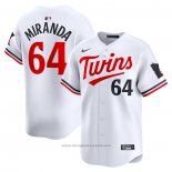 Maglia Baseball Uomo Minnesota Twins Jose Miranda Home Limited Bianco