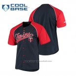 Maglia Baseball Uomo Minnesota Twins Personalizzate Stitches Blu Rosso