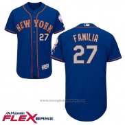 Maglia Baseball Uomo New York Mets 27 Jeurys Familia Flex Base
