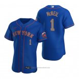 Maglia Baseball Uomo New York Mets Jeff Mcneil Autentico Blu