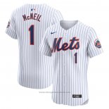 Maglia Baseball Uomo New York Mets Jeff Mcneil Home Elite Bianco
