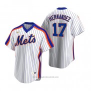 Maglia Baseball Uomo New York Mets Keith Hernandez Cooperstown Collection Primera Bianco