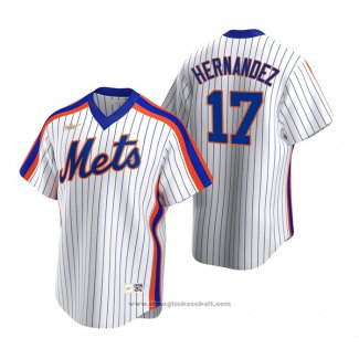 Maglia Baseball Uomo New York Mets Keith Hernandez Cooperstown Collection Primera Bianco