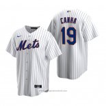 Maglia Baseball Uomo New York Mets Mark Canha Replica Home Bianco