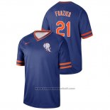 Maglia Baseball Uomo New York Mets Todd Frazier Cooperstown Collection Legend Blu
