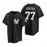 Maglia Baseball Uomo New York Yankees Clint Frazier Replica Nero