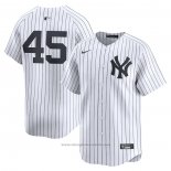 Maglia Baseball Uomo New York Yankees Gerrit Cole Home Limited Bianco