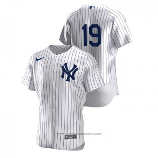 Maglia Baseball Uomo New York Yankees Masahiro Tanaka Authentic Bianco