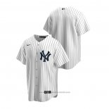 Maglia Baseball Uomo New York Yankees Replica Home Bianco