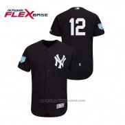 Maglia Baseball Uomo New York Yankees Troy Tulowitzki 2019 Allenamento Primaverile Flex Base Blu