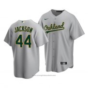 Maglia Baseball Uomo Oakland Athletics Reggie Jackson Replica Road 2020 Grigio