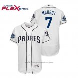 Maglia Baseball Uomo Padres Manuel Margot 50 Aniversario Home Flex Base Bianco