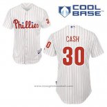 Maglia Baseball Uomo Philadelphia Phillies Dave Cash 30 Bianco Home Cool Base