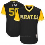 Maglia Baseball Uomo Pittsburgh Pirates 2017 Little League World Series Jameson Taillon Nero