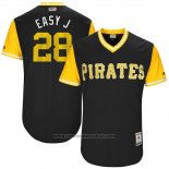 Maglia Baseball Uomo Pittsburgh Pirates 2017 Little League World Series John Jaso Nero