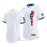 Maglia Baseball Uomo Pittsburgh Pirates 2021 All Star Autentico Bianco