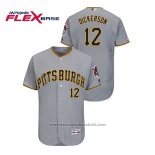 Maglia Baseball Uomo Pittsburgh Pirates Corey Dickerson 150 Anniversario Autentico Flex Base Grigio