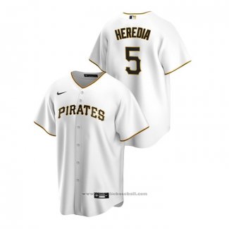 Maglia Baseball Uomo Pittsburgh Pirates Guillermo Heredia Replica Home Bianco