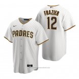 Maglia Baseball Uomo San Diego Padres Adam Frazier Replica Home Marrone Bianco