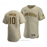 Maglia Baseball Uomo San Diego Padres Jurickson Profar Sand Autentico Alternato Marrone